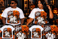 His Boo + Her Boo Halloween Couple Tee Set