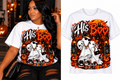 His Boo Halloween Graphic Tee