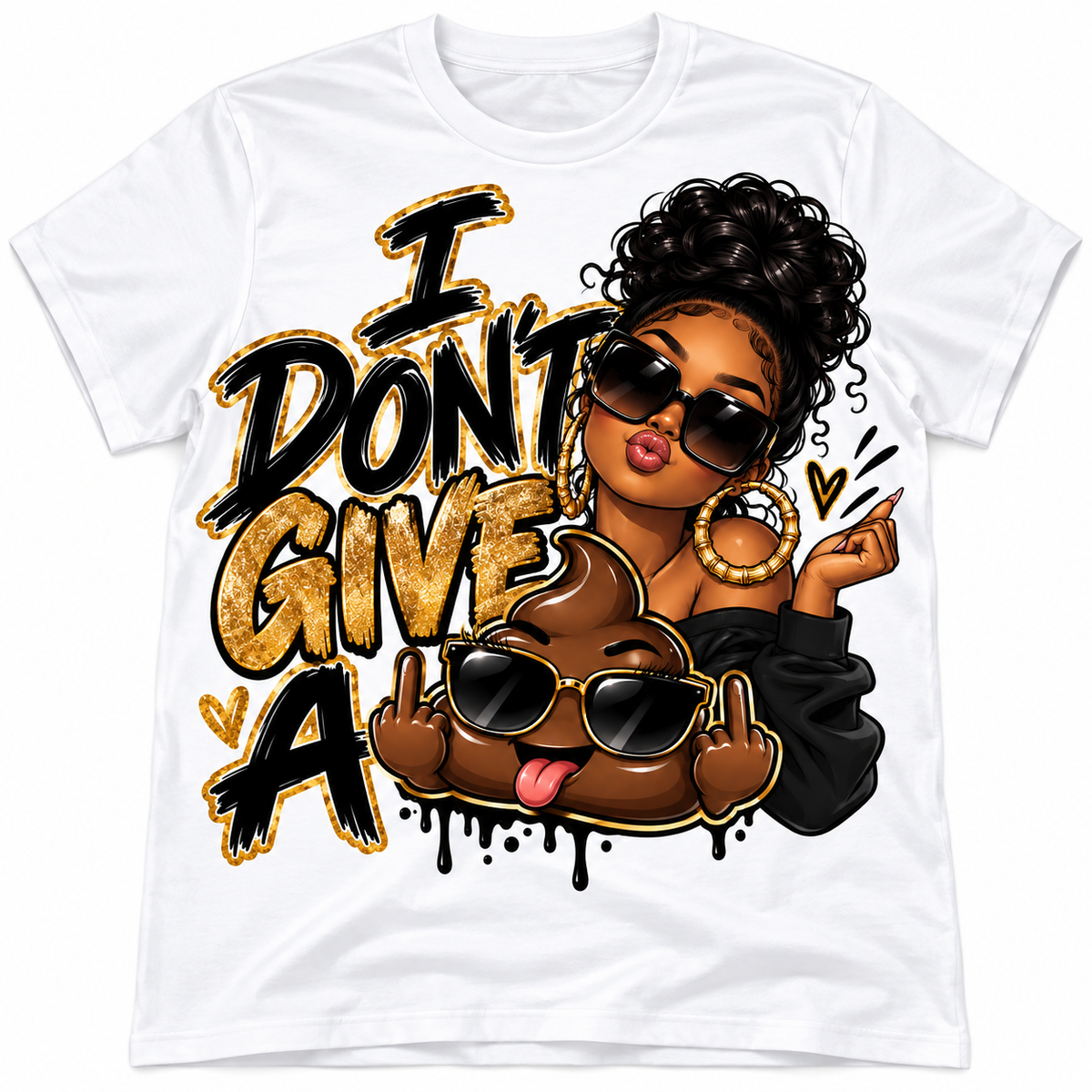 I Don’t Give A 💩 Graphic Tee