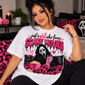 Just a Girl Who Loves Scary Movies Tee